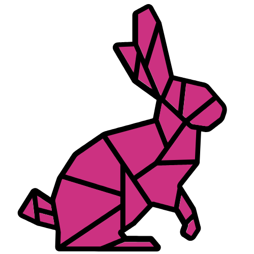 Martin Goetzinger pink rabbit logo